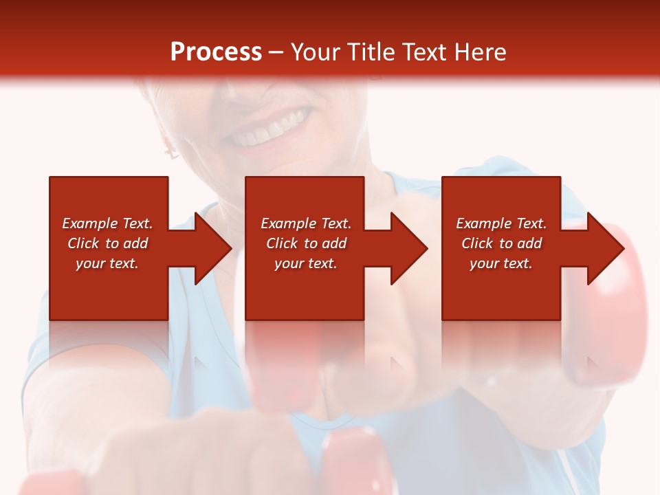 Active Exercise Smiling PowerPoint Template