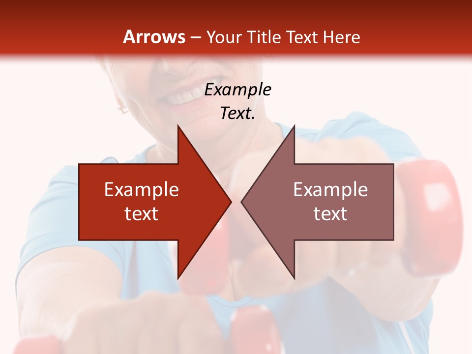 Active Exercise Smiling PowerPoint Template