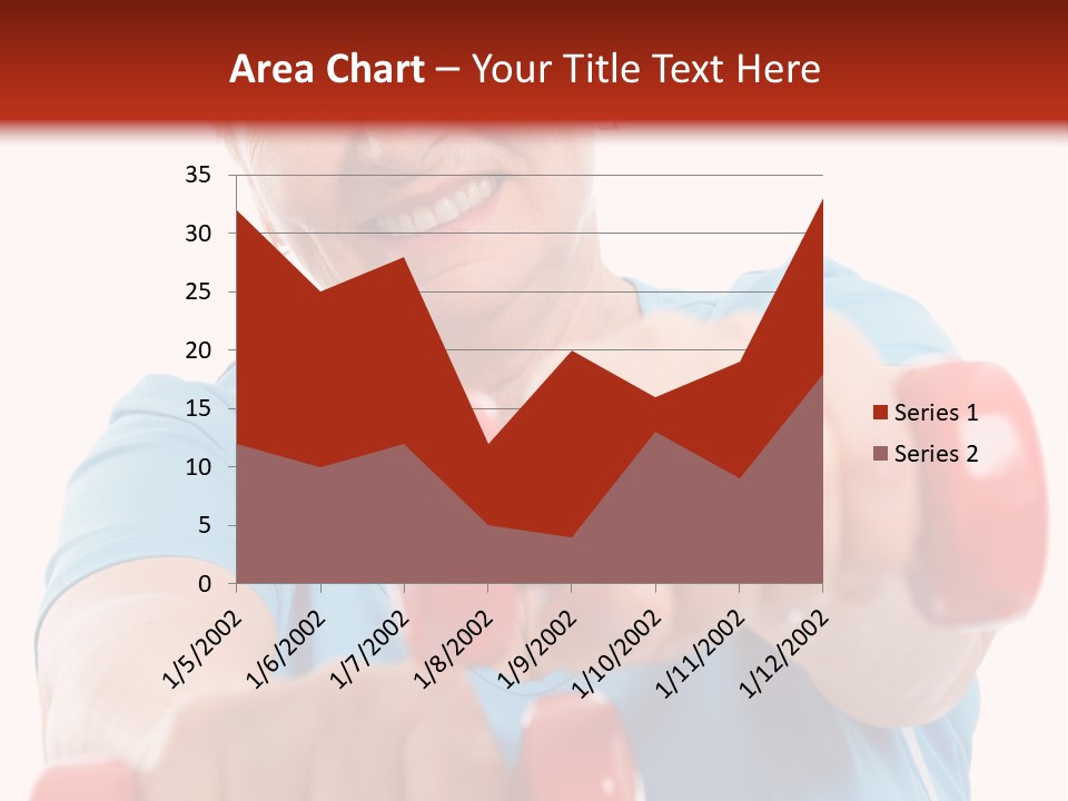 Active Exercise Smiling PowerPoint Template