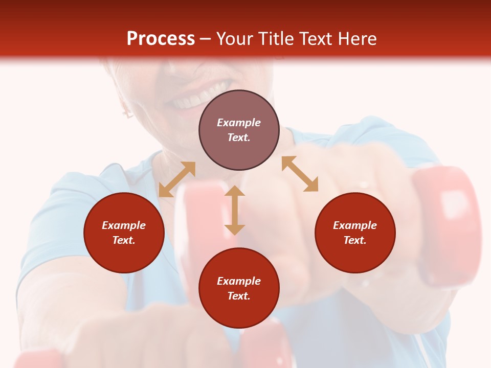 Active Exercise Smiling PowerPoint Template