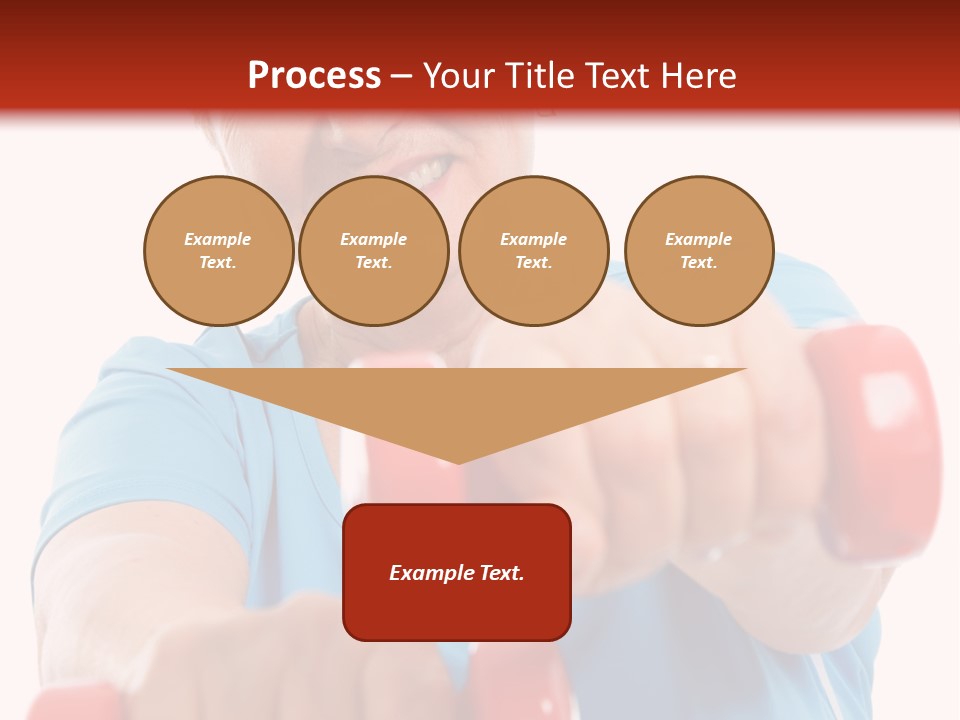 Active Exercise Smiling PowerPoint Template