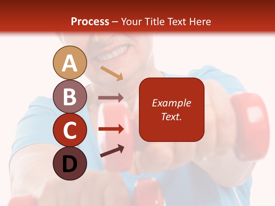 Active Exercise Smiling PowerPoint Template