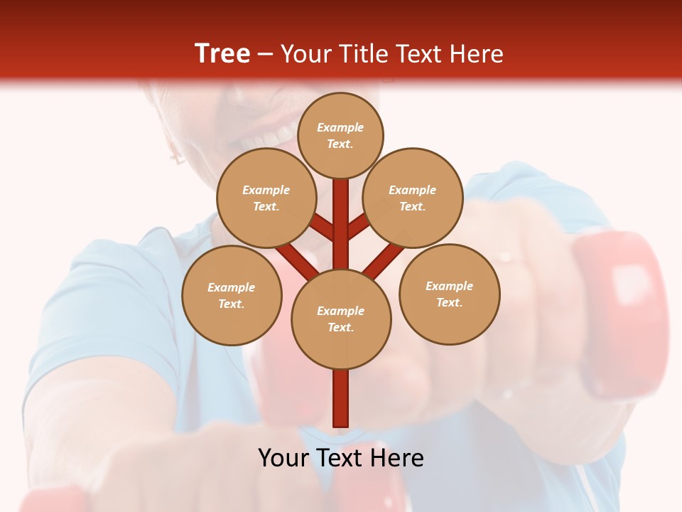 Active Exercise Smiling PowerPoint Template