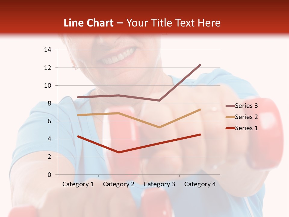Active Exercise Smiling PowerPoint Template