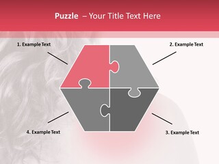 Black And White Model Tension PowerPoint Template