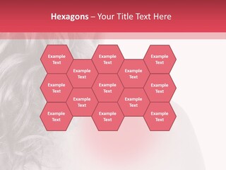 Black And White Model Tension PowerPoint Template