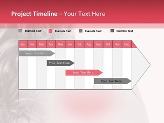 Black And White Model Tension PowerPoint Template