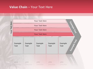 Black And White Model Tension PowerPoint Template