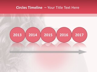 Black And White Model Tension PowerPoint Template