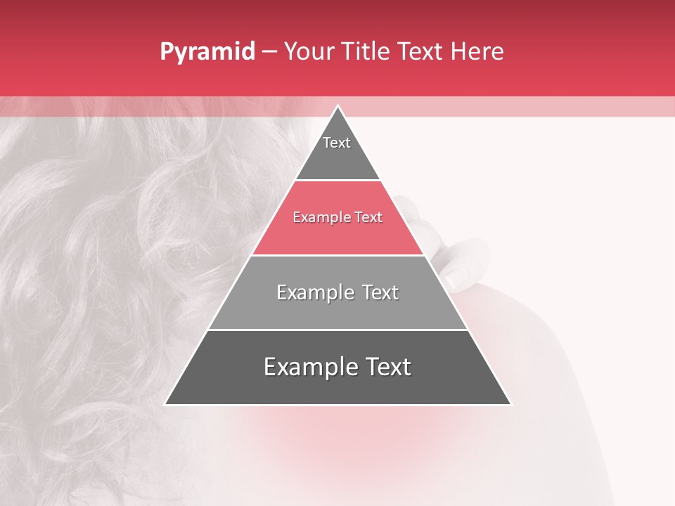 Black And White Model Tension PowerPoint Template