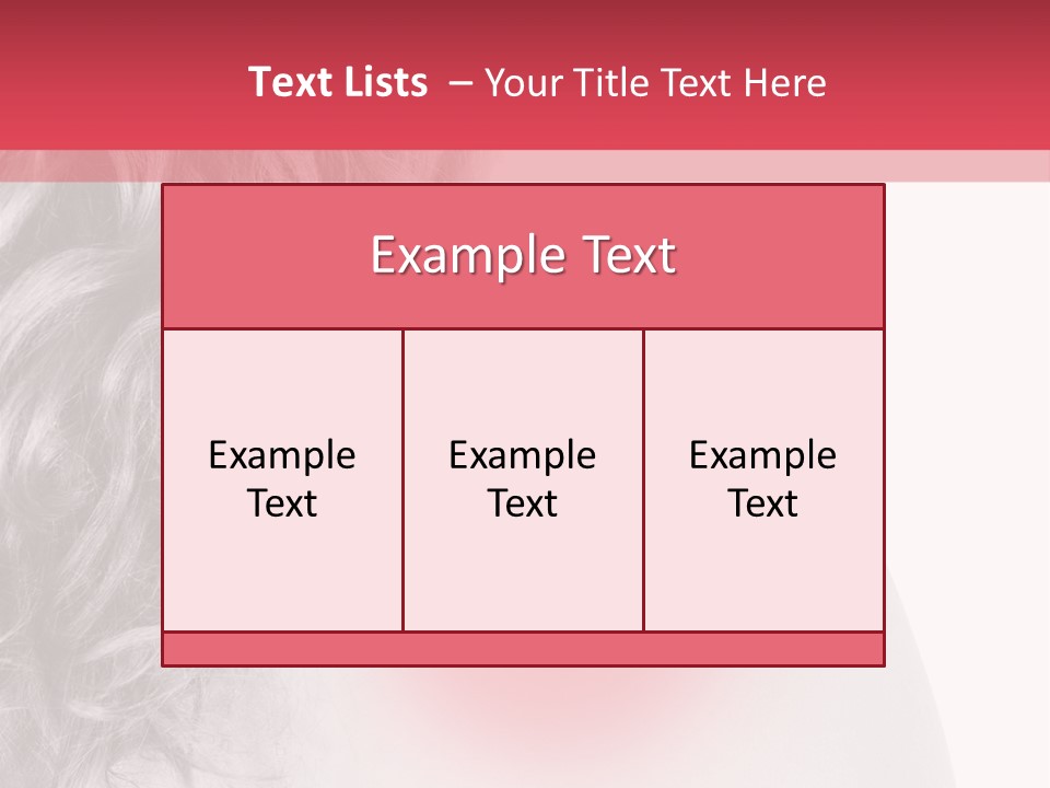 Black And White Model Tension PowerPoint Template