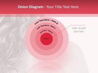 Black And White Model Tension PowerPoint Template