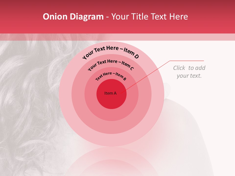 Black And White Model Tension PowerPoint Template