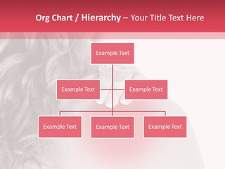 Black And White Model Tension PowerPoint Template