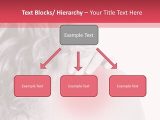 Black And White Model Tension PowerPoint Template