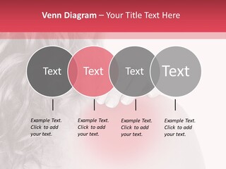 Black And White Model Tension PowerPoint Template