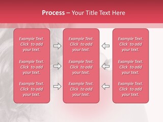 Black And White Model Tension PowerPoint Template