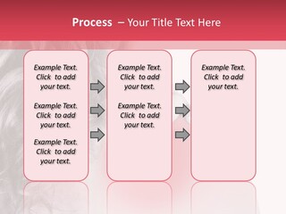 Black And White Model Tension PowerPoint Template