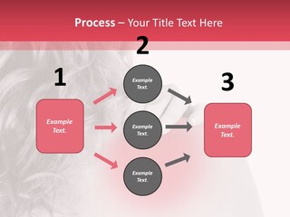 Black And White Model Tension PowerPoint Template