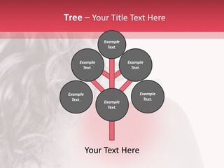 Black And White Model Tension PowerPoint Template