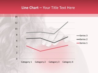 Black And White Model Tension PowerPoint Template