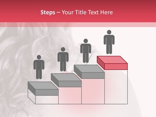 Black And White Model Tension PowerPoint Template