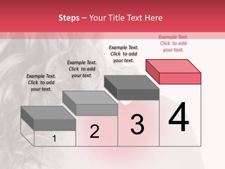 Black And White Model Tension PowerPoint Template