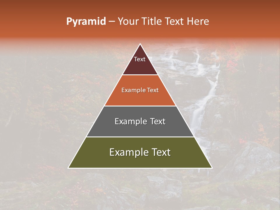 Postcard Scenic Maples PowerPoint Template