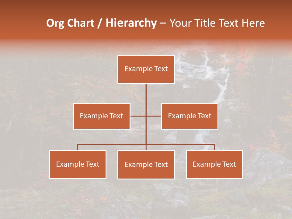 Postcard Scenic Maples PowerPoint Template