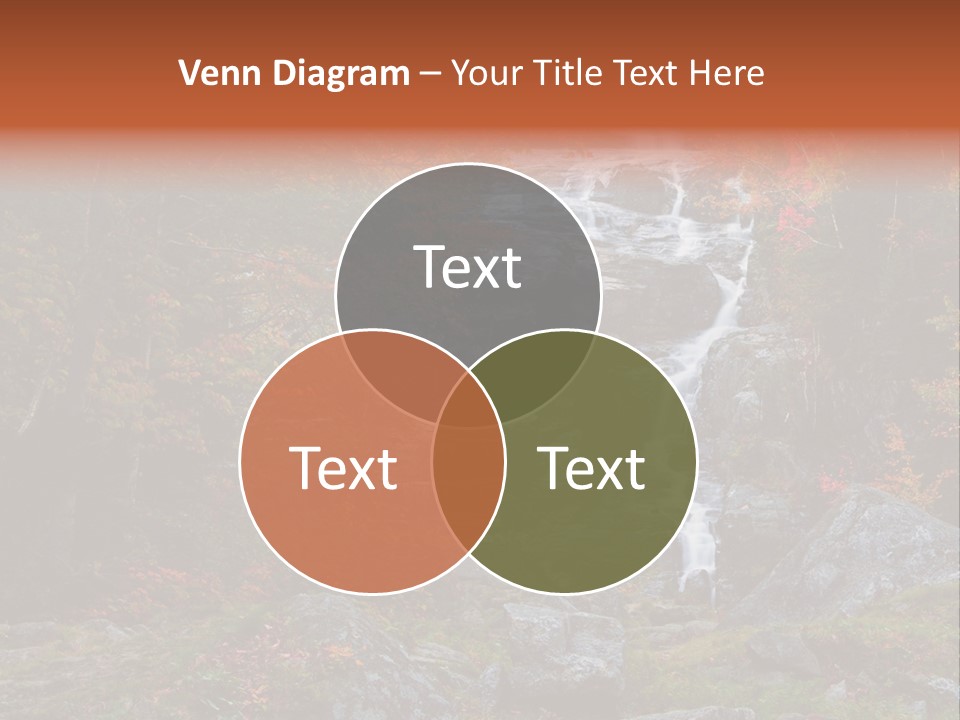 Postcard Scenic Maples PowerPoint Template