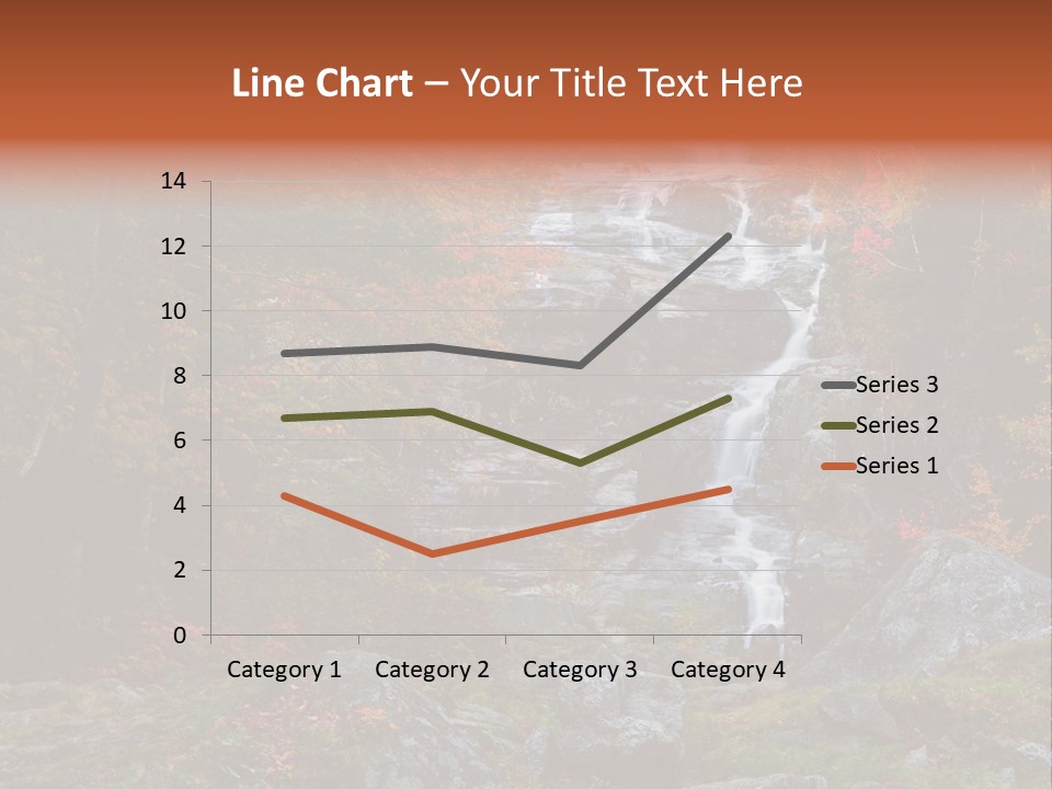 Postcard Scenic Maples PowerPoint Template