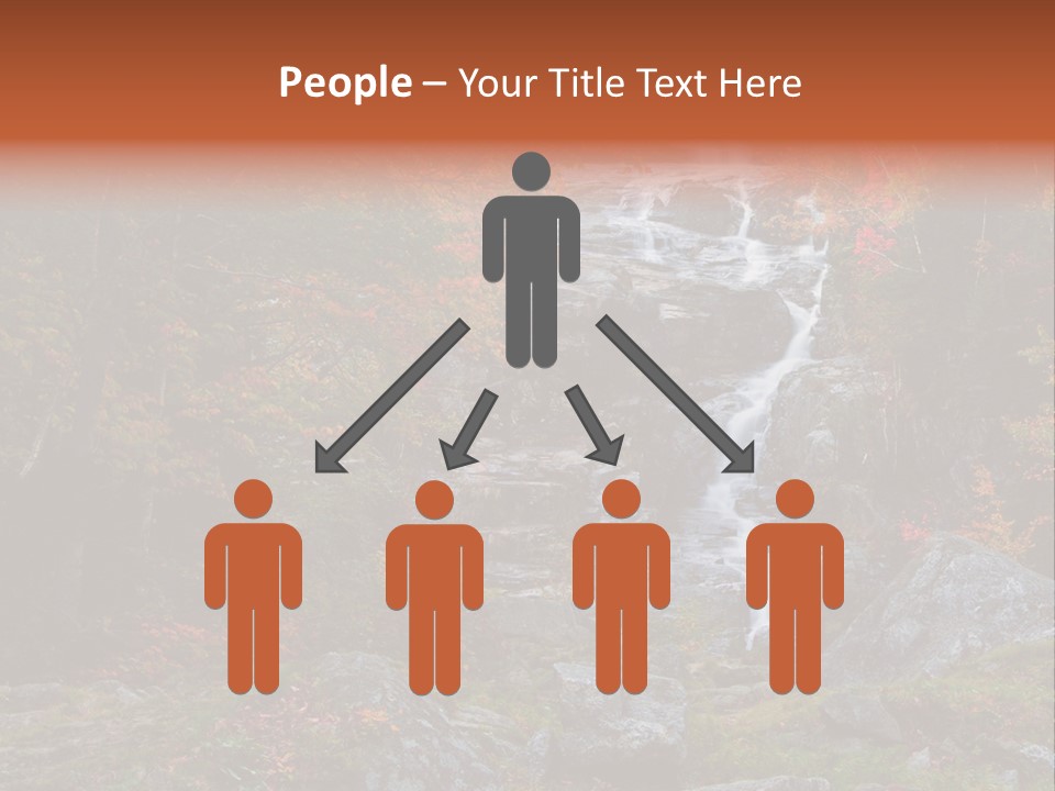 Postcard Scenic Maples PowerPoint Template