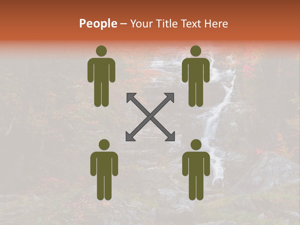 Postcard Scenic Maples PowerPoint Template