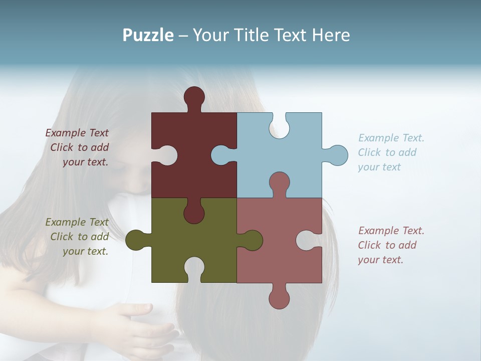 Daughter Mom Darling PowerPoint Template