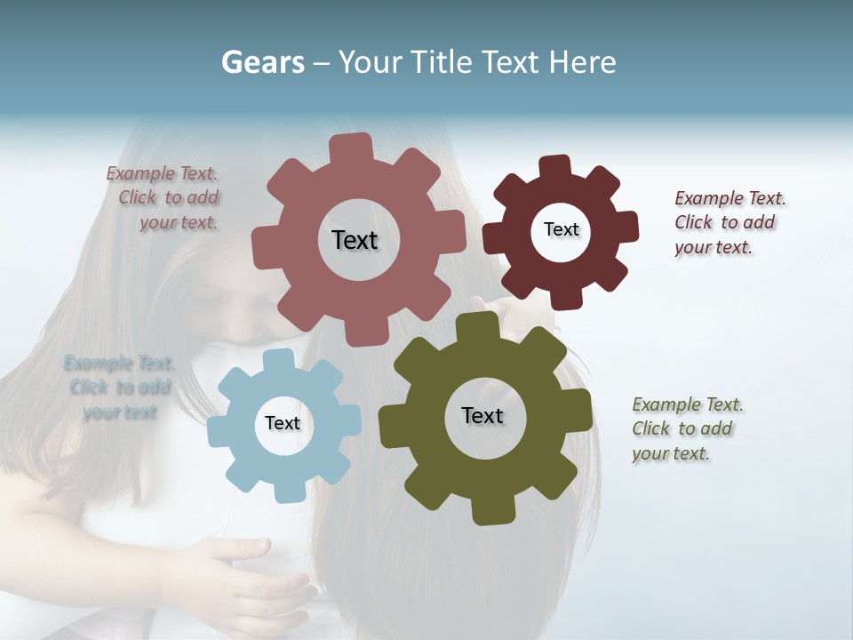 Daughter Mom Darling PowerPoint Template