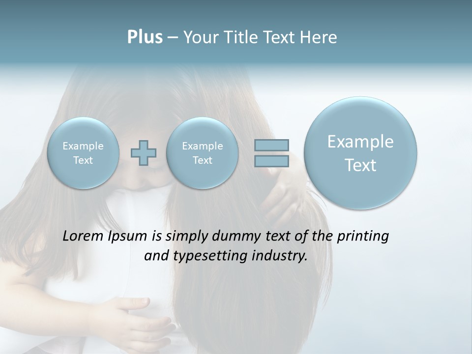 Daughter Mom Darling PowerPoint Template