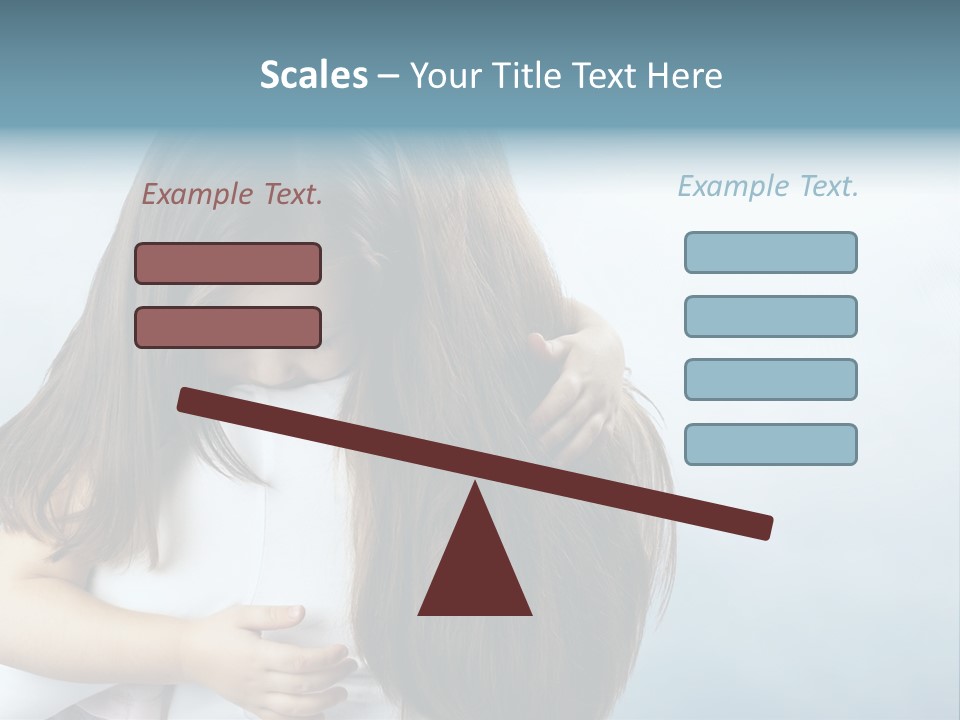 Daughter Mom Darling PowerPoint Template