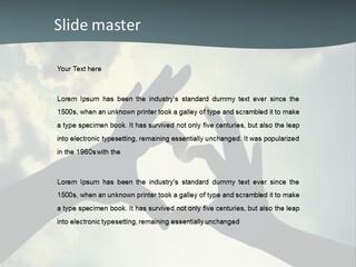 Background Shadow Shape PowerPoint Template
