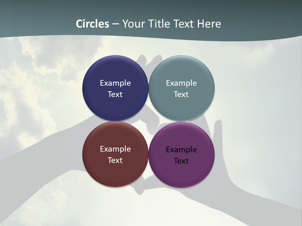 Background Shadow Shape PowerPoint Template
