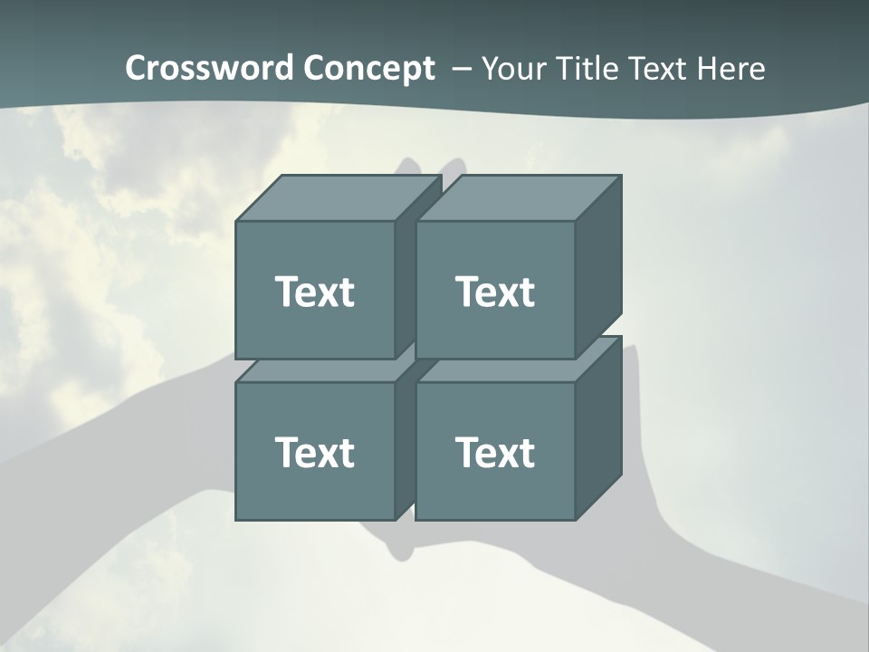 Background Shadow Shape PowerPoint Template