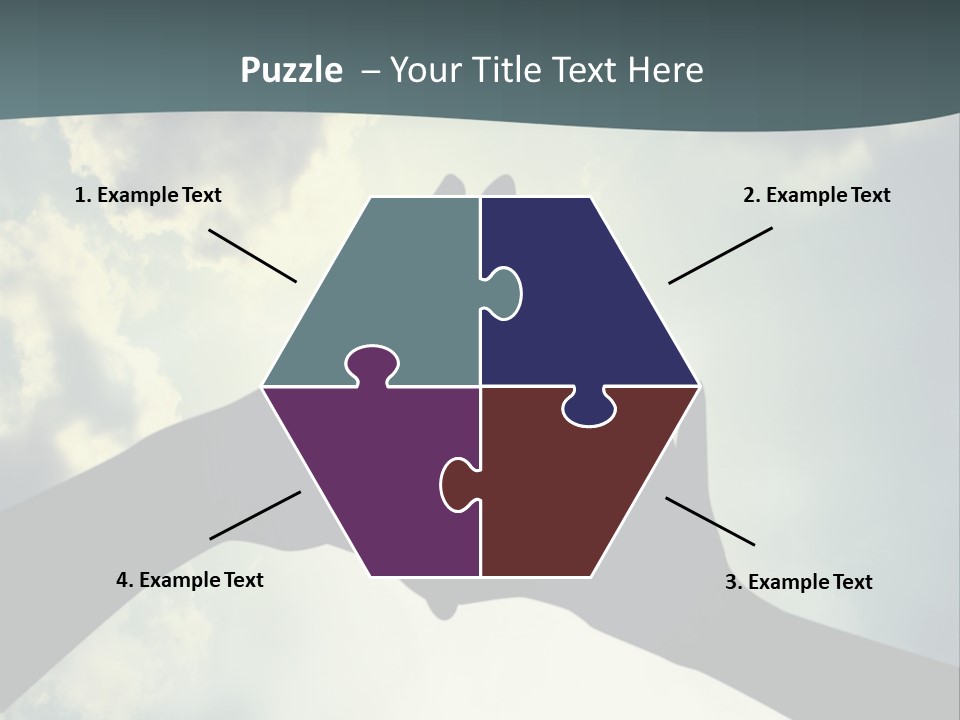 Background Shadow Shape PowerPoint Template