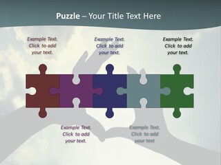 Background Shadow Shape PowerPoint Template