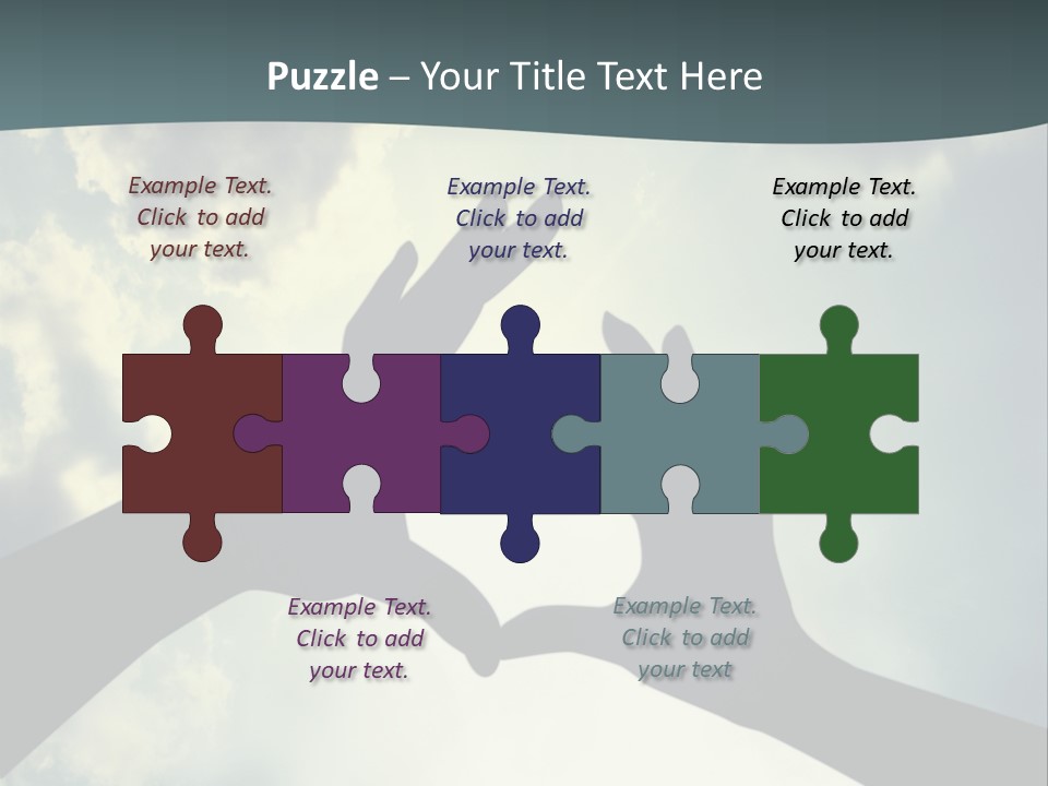 Background Shadow Shape PowerPoint Template