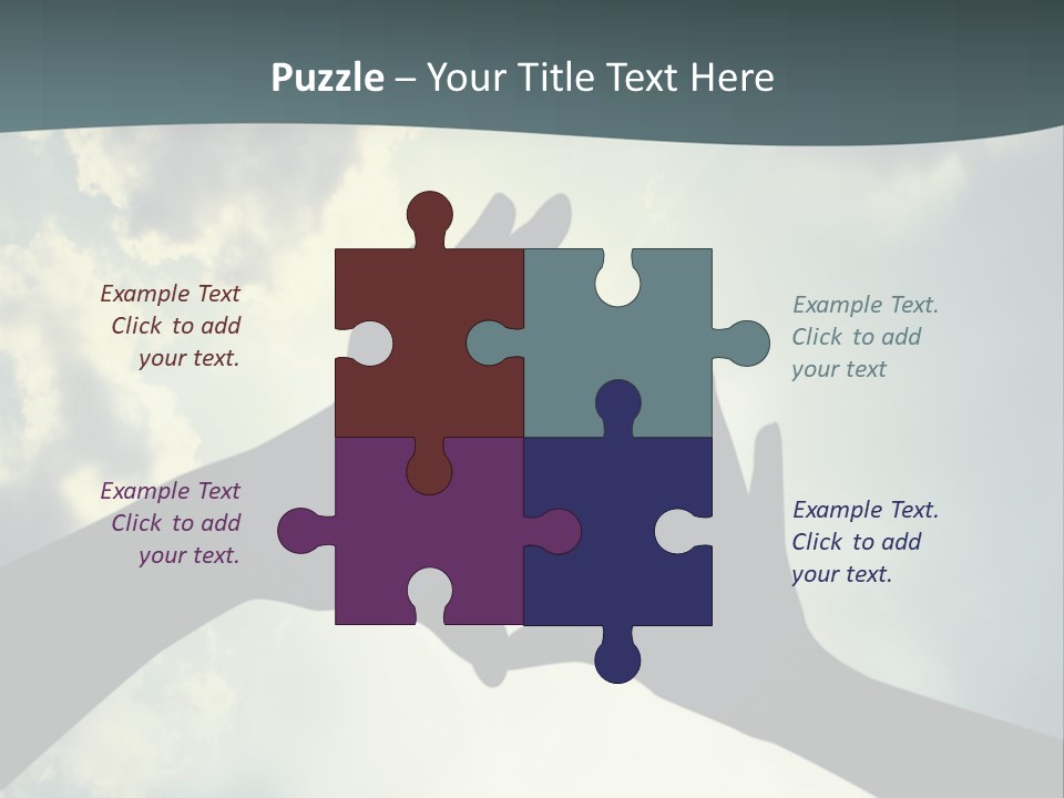 Background Shadow Shape PowerPoint Template