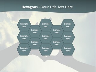 Background Shadow Shape PowerPoint Template