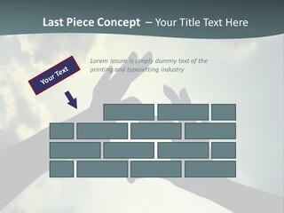 Background Shadow Shape PowerPoint Template