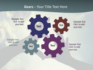 Background Shadow Shape PowerPoint Template