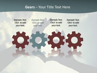 Background Shadow Shape PowerPoint Template