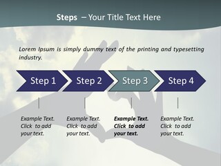 Background Shadow Shape PowerPoint Template