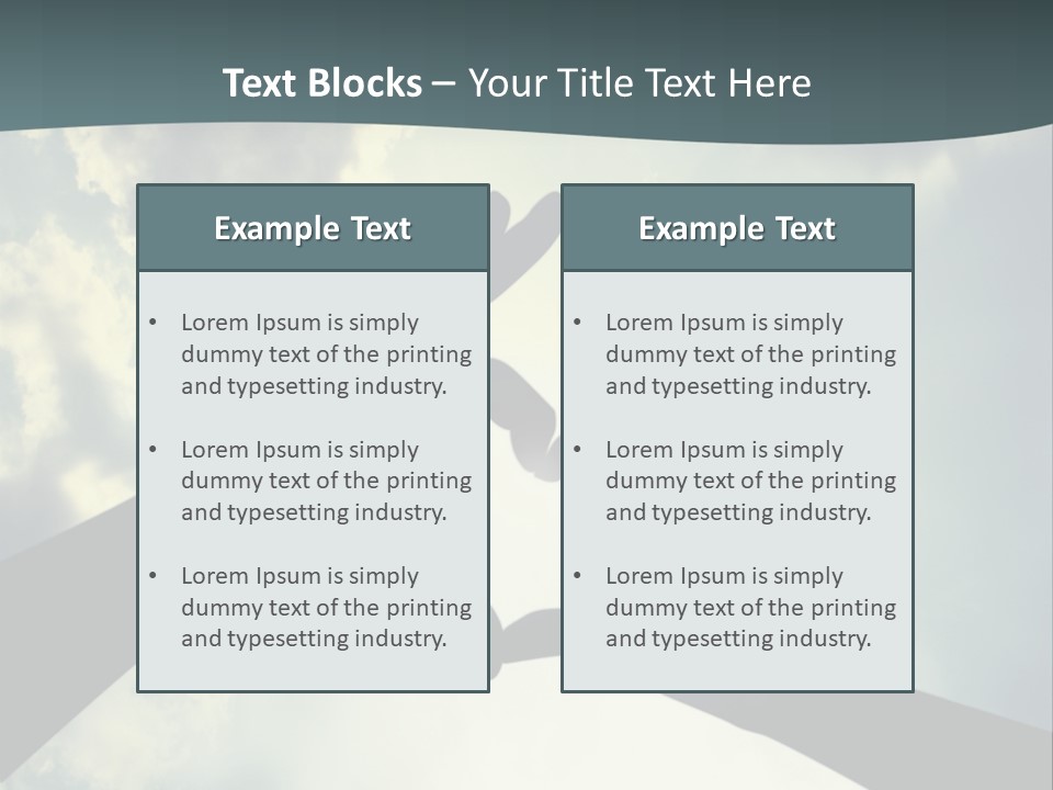 Background Shadow Shape PowerPoint Template